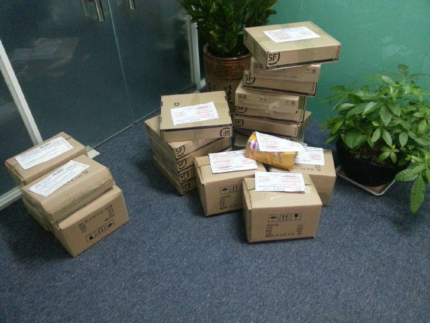 9.3后博揚(yáng)智能的客戶熱情不減，訂單不斷！