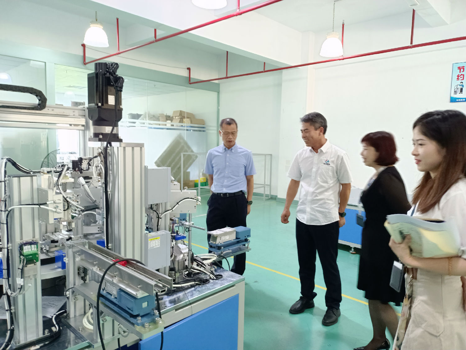 參觀直線電機模組 參觀直線電機模組